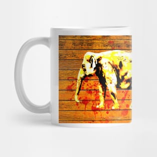 Elephant in Gold Mug